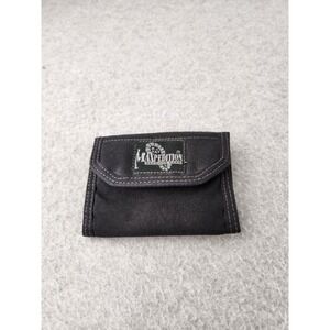 Maxpedition C.M.C. Wallet 0253B Black Hook Loop Tough Nylon Dollar Bills Holder